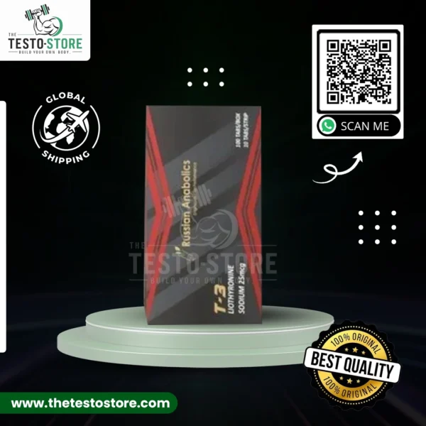 T-3 | LIOTHYRONINE SODIUM 25MCG | by RUSSIAN ANABOLICS
