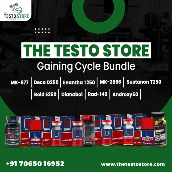 GAINING CYCLE | Anabolics | MK-677 | MK-2866 | RAD-140 | Dianabol | Androxy 50 | Bold-E250 | Deca-D250 | Enantha-T250 | Sustanon-T250