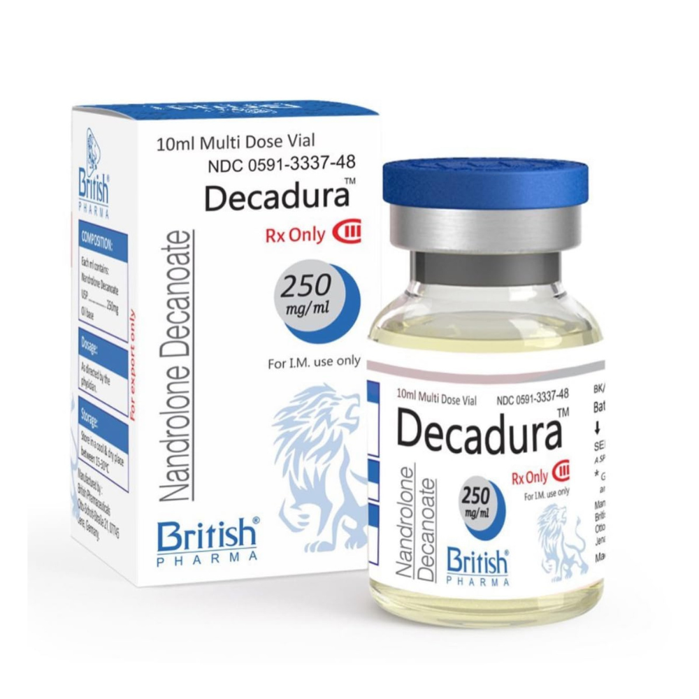 DECADURA | NANDROLONE DECANOATE | BRITISH PHARMA